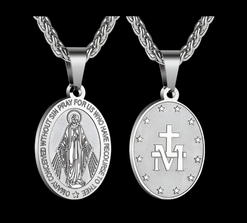 Holy Mary + Necklace