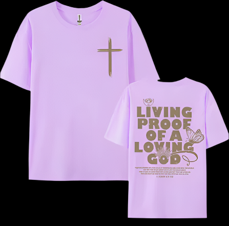 Oversized T-Shirt Purple