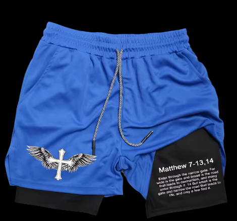 Christian Short Blue