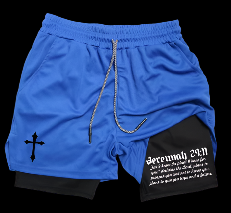 Christian Short Blue