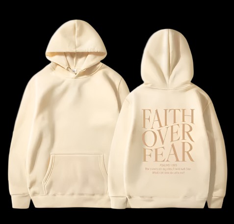 Christian Hoodie Beige