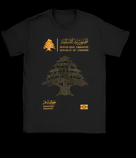 Lebanese Passport Black