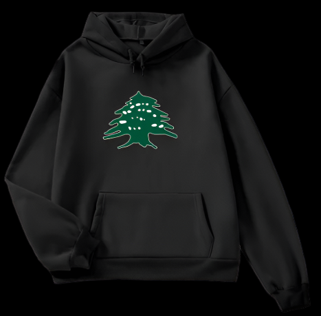 Lebanese Hoodie Black