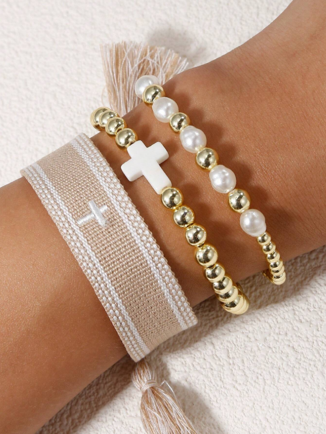 Jesus Champagne Bracelet