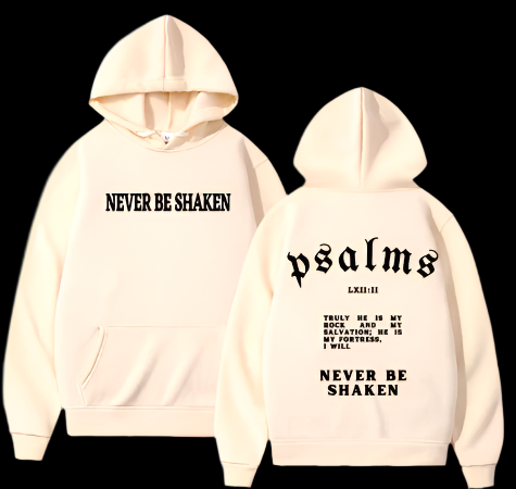 Psalms Hoodie Beige