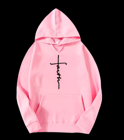 Christian Hoodie Pink