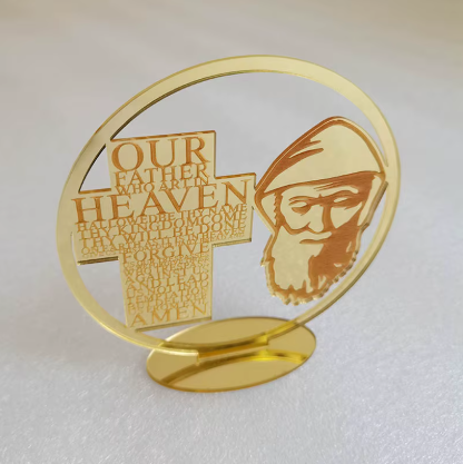 Saint Charbel 10cm Decor