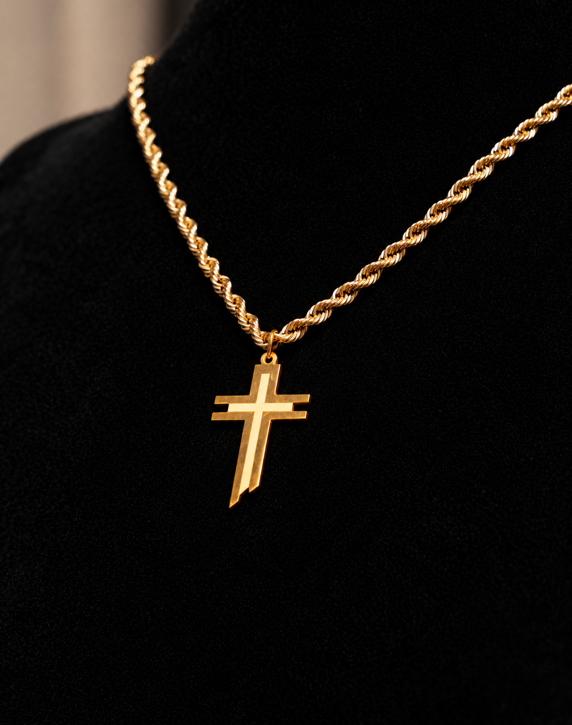 Ouwet Lebanese Forces Pendant 24K Gold Plated
