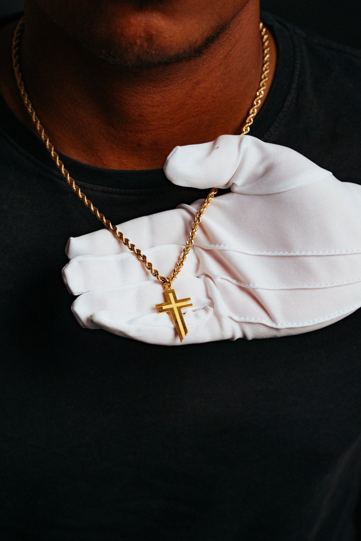Ouwet Lebanese Forces Pendant 24K Gold Plated