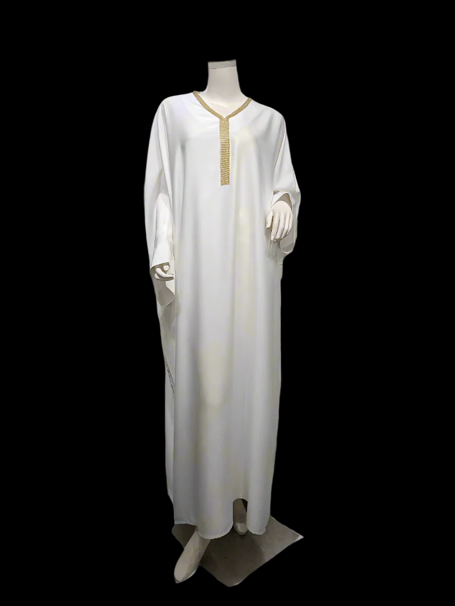 Handmande Arabian Elegant White