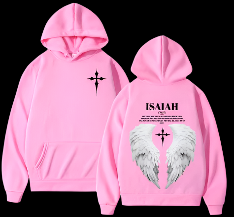Isaiah Hoddies Pink