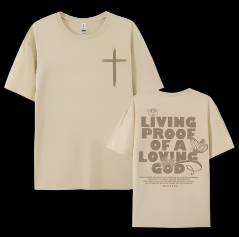 Oversized T-Shirt Beige